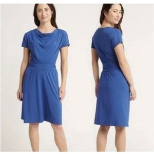 Betabrand Royal Blue Jersey Dress | Size XS